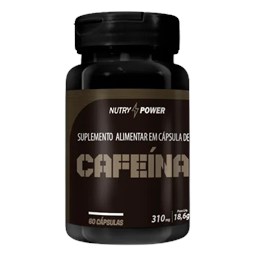 Cafeína Super 310mg 60 Cáps Nutry Power ApisNutri 18,6g