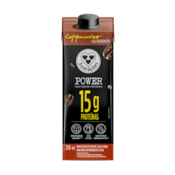 Cappuccino Pronto Classic Power Whey 3 Corações 250ml