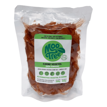 Carne Vegetal Jaca Verde Cozida Moo Tree Vegano 350g Carne Vegetal Jaca Verde Cozida Moo Tree Vegano 350g