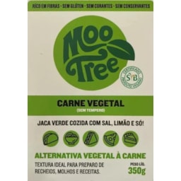 Carne Vegetal Jaca Verde Cozida Moo Tree Vegano 350g