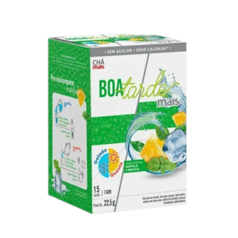 Chá Boa Tarde Sabor Hortela e Abacaxi Chá Mais 22,5g Chá Boa Tarde Sabor Hortela e Abacaxi Chá Mais 22,5g