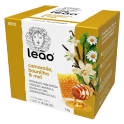 Chá Leão Camomila Baunilha E Mel 15g