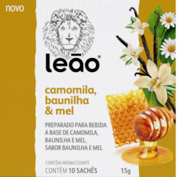 Chá Leão Camomila Baunilha E Mel 16g