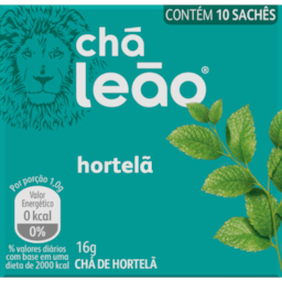 Chá Leão Hortelã 10g