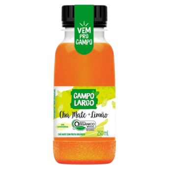 Chá Mate + Limão Orgânico Campo Largo 250ml Chá Mate + Limão Orgânico Campo Largo 250ml