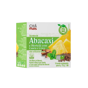 Chá Misto Abacaxi Hortelã Canela e Cravo Chá Mais