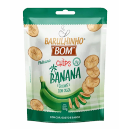 Chips Banana Barulhinho Bom 50gr