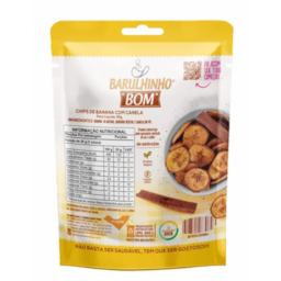 Chips Banana Com Canela Barulhinho Bom 50gr