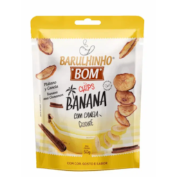 Chips Banana Com Canela Barulhinho Bom 50gr