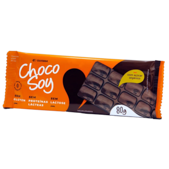 Choco Soy Barra Olvebra 80g