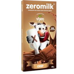 Chocolate 40% Cacau Crisp Sem Lactose Zeromilk 70g