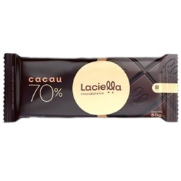 Chocolate 70% cacau Zero lactose 80g - Laciella