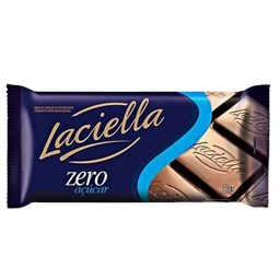 Chocolate ao leite Zero açucar 80g - Laciella