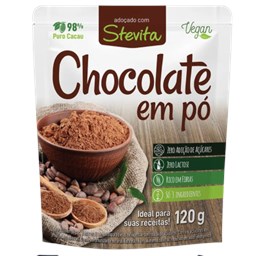 Chocolate Diet Em Pó 120g - Stevita