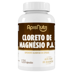 Cloreto De Magnésio P.A Apisnutri 120 Cápsulas