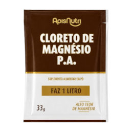 Cloreto de Magnésio P.A. Apisnutri Sachê 33g