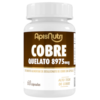 Cobre Apisnutri 60 Cápsulas