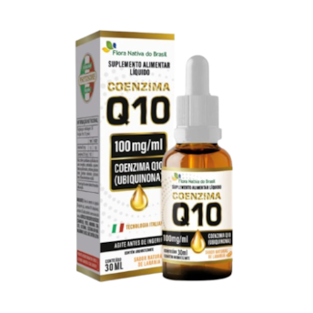 Coenzima Q10 100mg/ml 30ml Sabor Laranja – Flora Nativa do Brasil