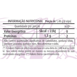 Colágeno Hidrolisado 370mg 120 Cápsulas