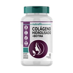 Colágeno Hidrolisado + Biotina 60 Comprimidos - Nutralin