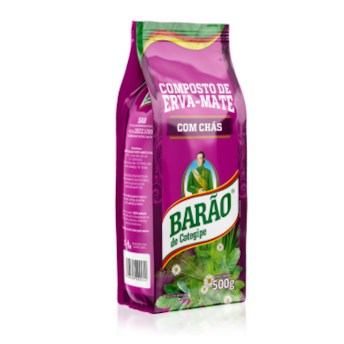 Composto de Erva-Mate Barão de Cotegipe 500g Composto de Erva-Mate Barão de Cotegipe 500g