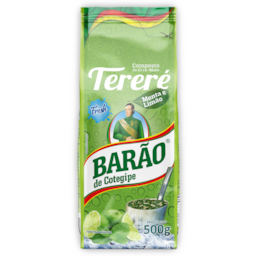 Composto De Erva-Mate Para Tereré Menta E Limão Barão De Cotegipe 500g