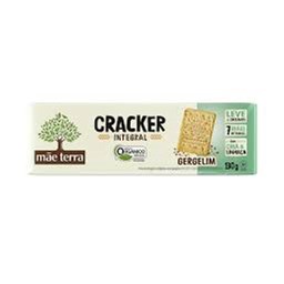 Cracker Orgânico Integral Gergelim Mãe Terra 130g