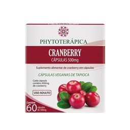 Cranberry 500mg  60 Cápsulas - Phytoterápica