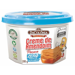 Creme De Amendoim Paçoca Zero Açúcar 200g