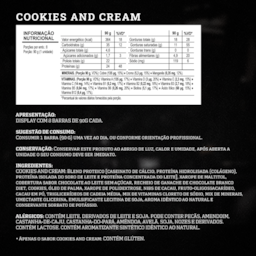 Dark Bar Cookies Cream Com Nibs De Cacau 90g - Darkness Dark Bar Cookies Cream Com Nibs De Cacau 90g - Darkness