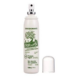 Desodorante Natural com Extratos de Camomila e Erva Cidreira 120mL