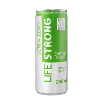 Energy Drink Sabor Maçã Verde Life Strong 269ml