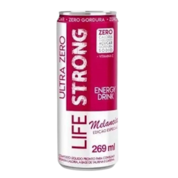 Energy Drink Sabor Melancia Life Strong 269ml Energy Drink Sabor Melancia Life Strong 269ml