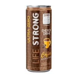 Energy Drink Ultra Zero Edição Especial Sabor Coffee Life Strong 269ml