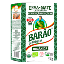 Erva Mate Barão De Cotegipe Orgânica 1 kg