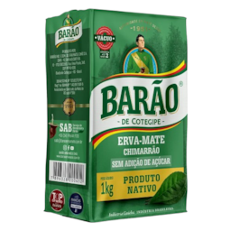 Erva-Mate Barão Nativa Vácuo 1kg