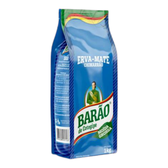 Erva Mate Moída Grossa Barão De Cotegipe 1kg