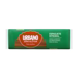 Espaguete Integral Zero Glúten Urbano 500g Espaguete Integral Zero Glúten Urbano 500g