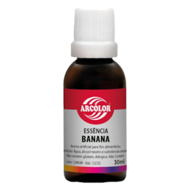 Essência De Banana Arcolor 30ml