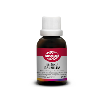 Essência de Baunilha 30ml Arcolor