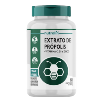 Extrato De Propolis 1 Mg 60 Comps Nutralin