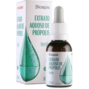 Extrato De Própolis Aquoso Verde Minamel 30 Ml