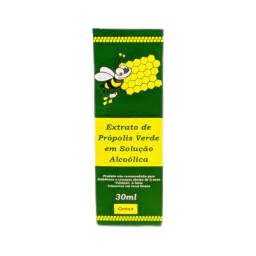 Extrato de Própolis Verde em Solução Alcoólica 30ml  Miromel Extrato de Própolis Verde em Solução Alcoólica 30ml  Miromel