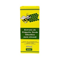 Extrato de Própolis Verde em Solução Glicólica (Sem Álcool) 30ml  Miromel
