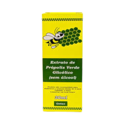Extrato de Própolis Verde em Solução Glicólica (Sem Álcool) 30ml  Miromel Extrato de Própolis Verde em Solução Glicólica (Sem Álcool) 30ml  Miromel