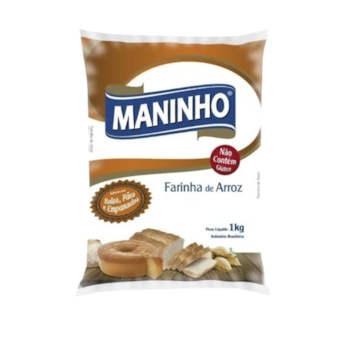 Farinha De Arroz Branca Maninho 1kg