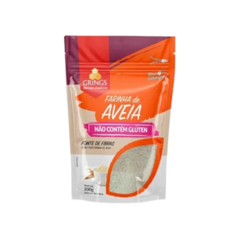 Farinha de Aveia Sem Glúten Grings 200g