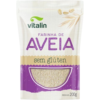 Farinha De Aveia Sem Glúten Vitalin 200g Farinha De Aveia Sem Glúten Vitalin 200g