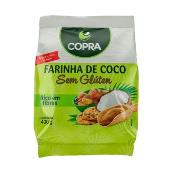 Farinha De Coco S/ Glúten Copra 400g