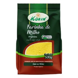 Farinha De Milho Orgânica Korin 500g